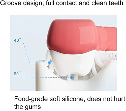 U-Shaped Baby Toothbrush – Soft Silicone 360° Training Toothbrush for Kids