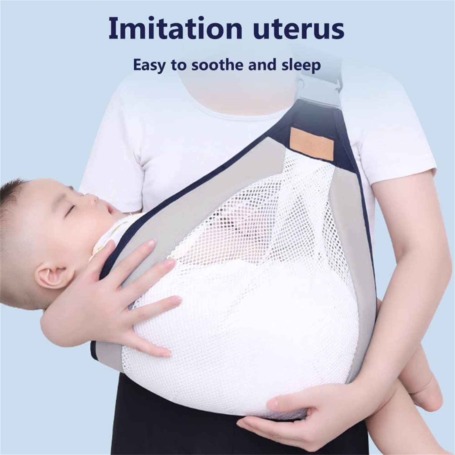 Ergonomic Baby Carrier Sling – Adjustable One Shoulder Baby Carrier
