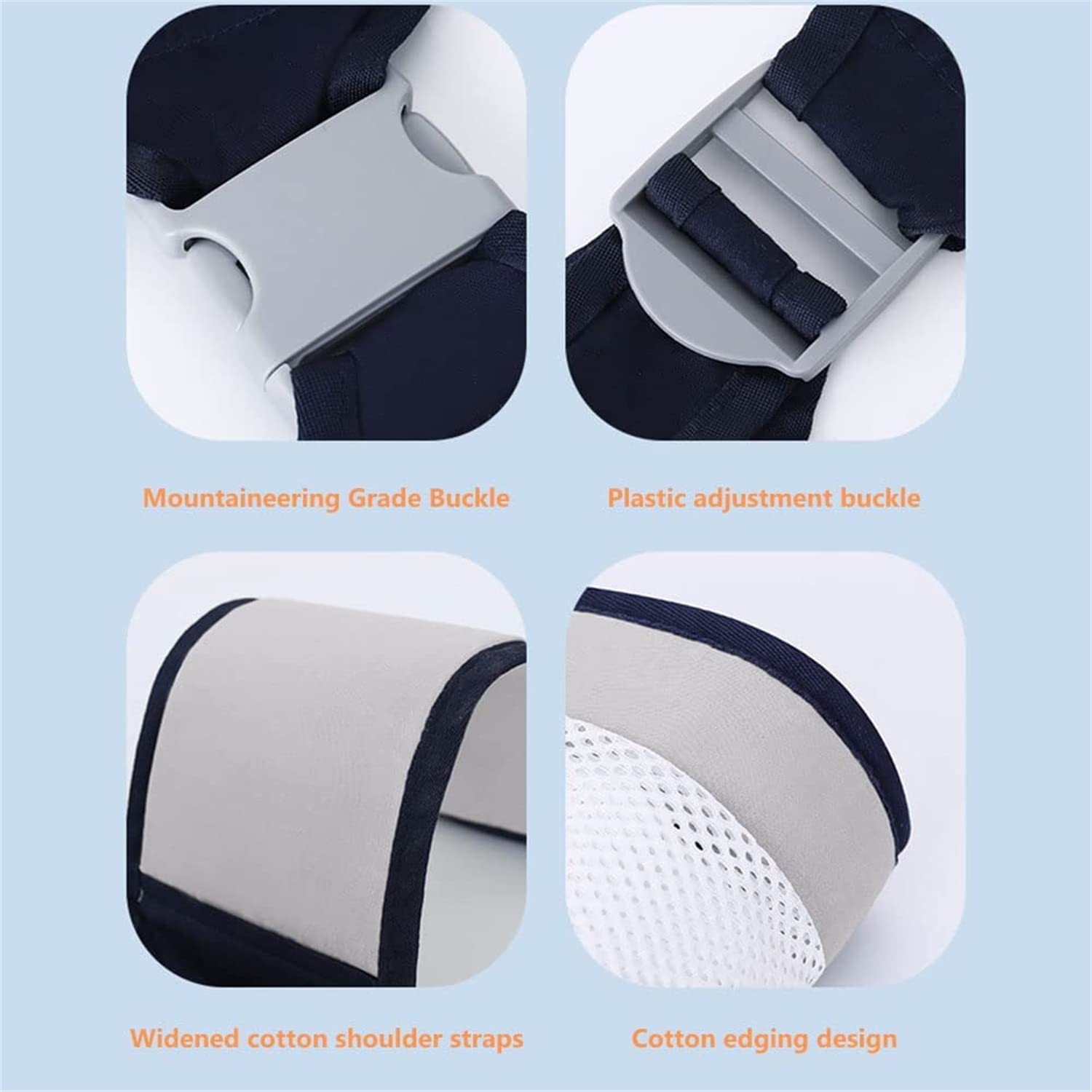 Ergonomic Baby Carrier Sling – Adjustable One Shoulder Baby Carrier