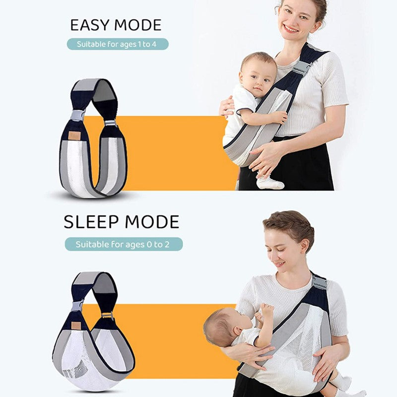 Ergonomic Baby Carrier Sling – Adjustable One Shoulder Baby Carrier