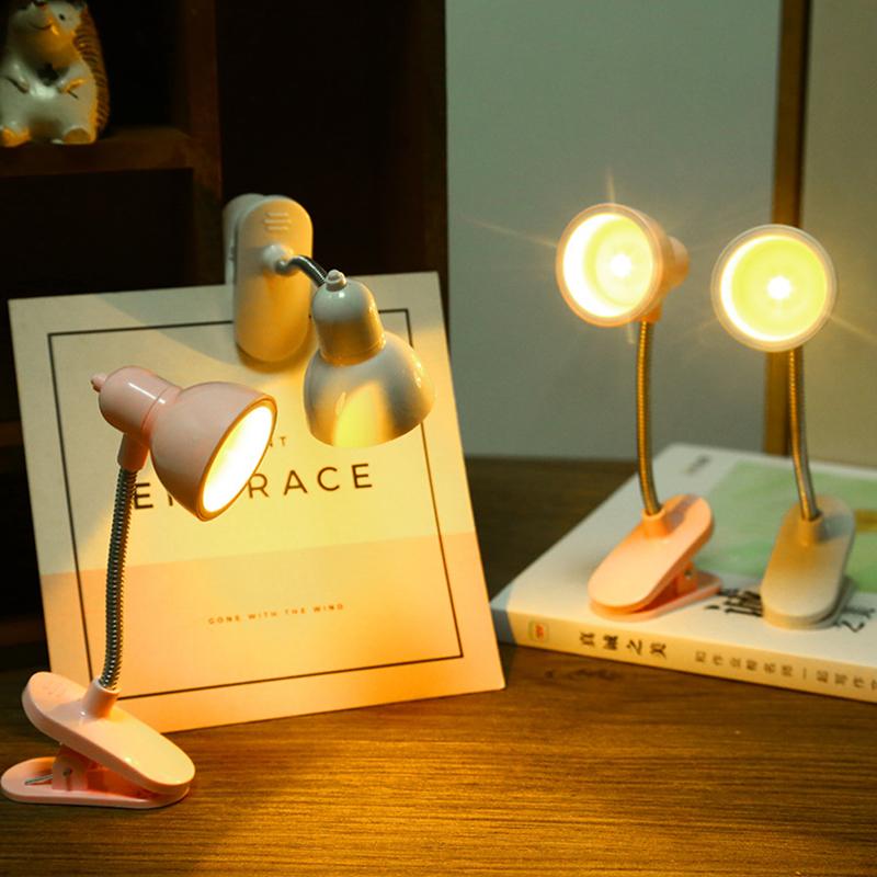 Mini LED Clamp Desk Lamp