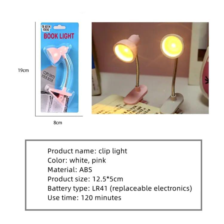 Mini LED Clamp Desk Lamp