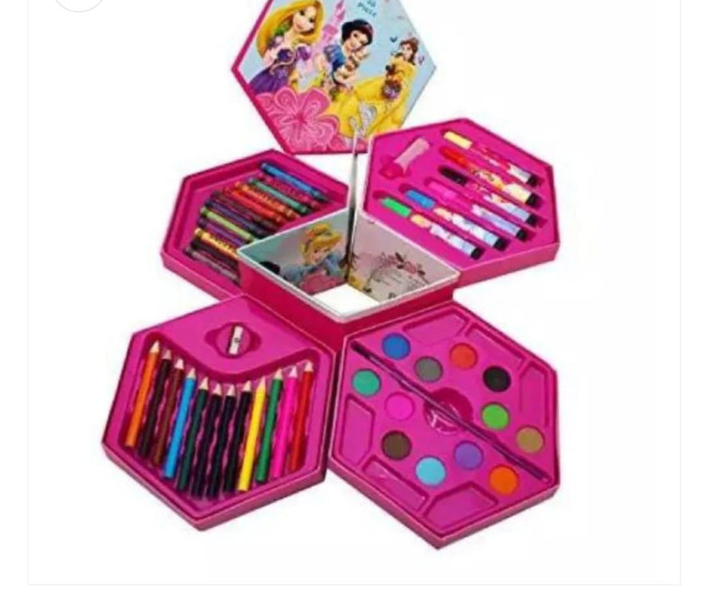 46-Pcs Kids Painting Colour Kit