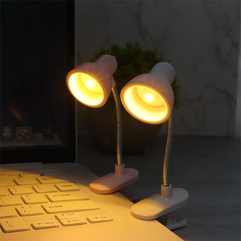Mini LED Clamp Desk Lamp
