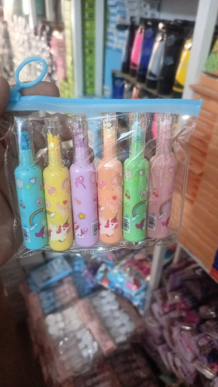 6-Pack Cute Character Highlighters
