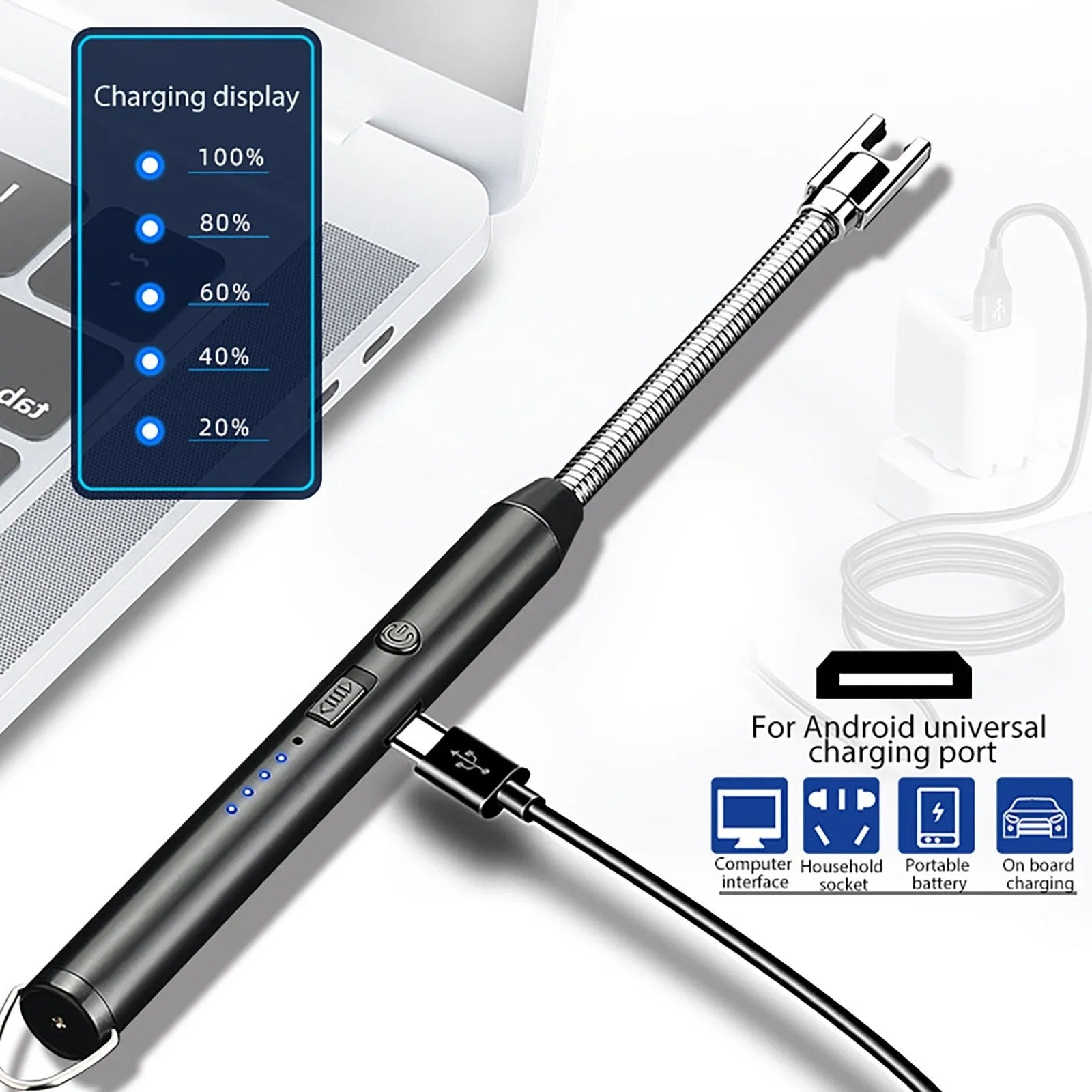 USB Rechargeable Flexible Arc Lighter