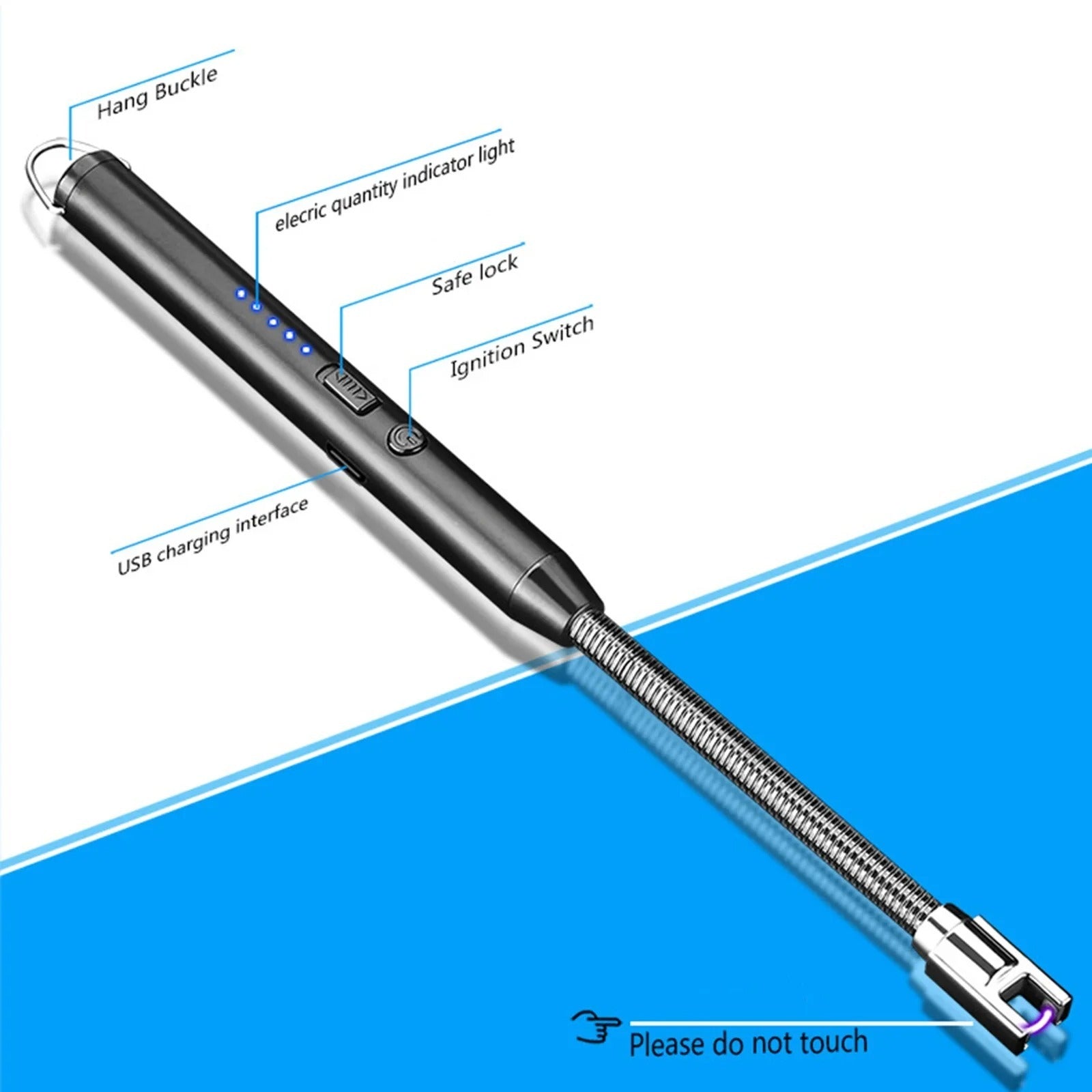 USB Rechargeable Flexible Arc Lighter