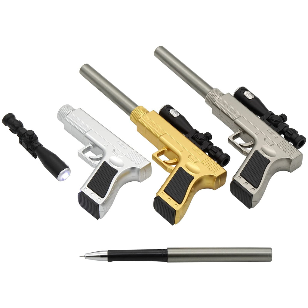 Gun Shape LED Gel Pen