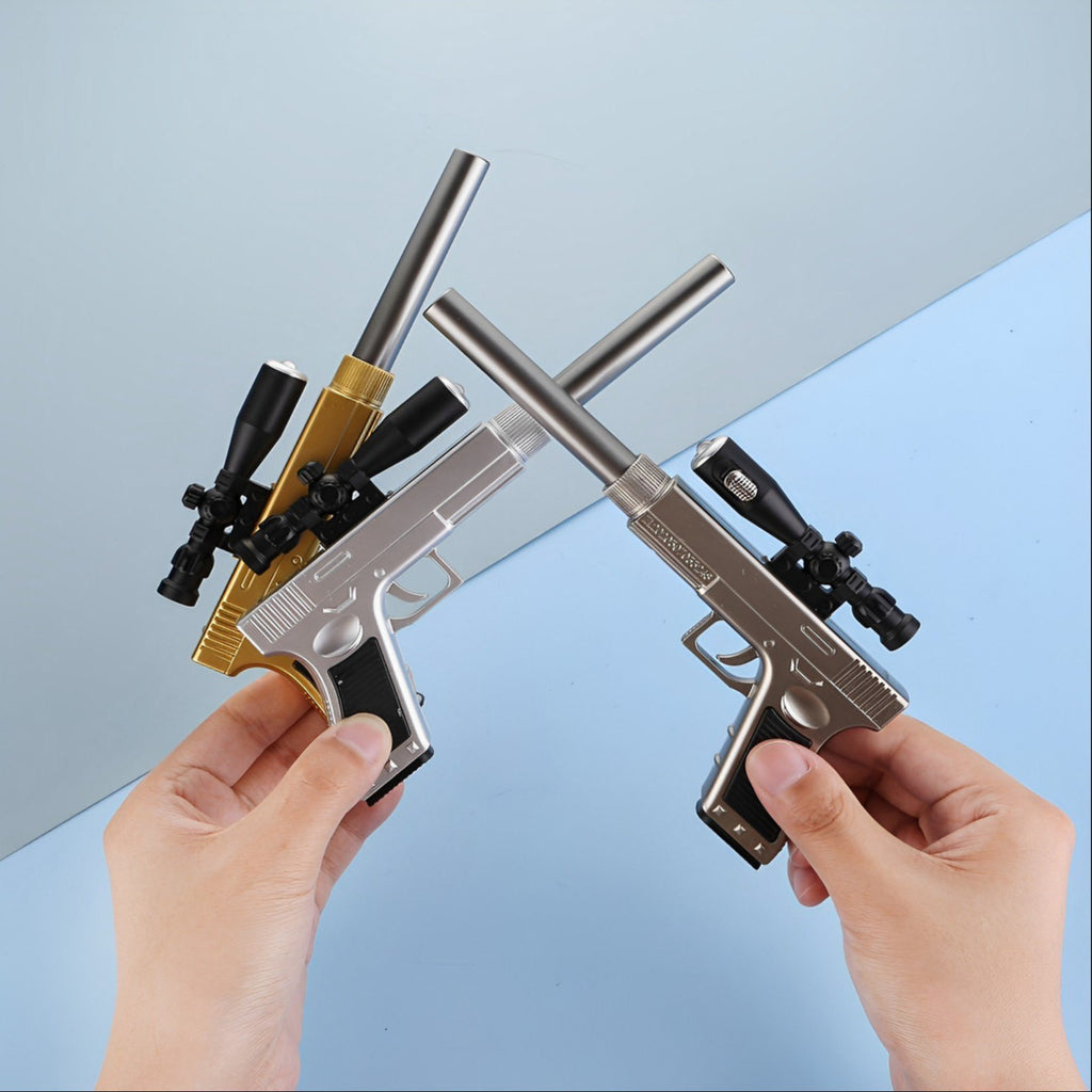 Gun Shape LED Gel Pen