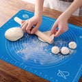 Large Silicone Roti & Baking Mat 50×40cm – Non-Stick Kneading Pad