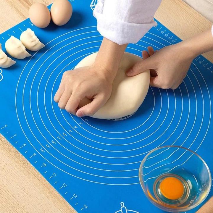 Large Silicone Roti & Baking Mat 50×40cm – Non-Stick Kneading Pad