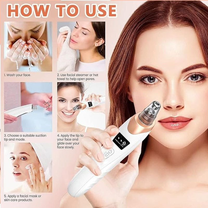 Electric Blackhead Remover Vacuum Pore Cleaner