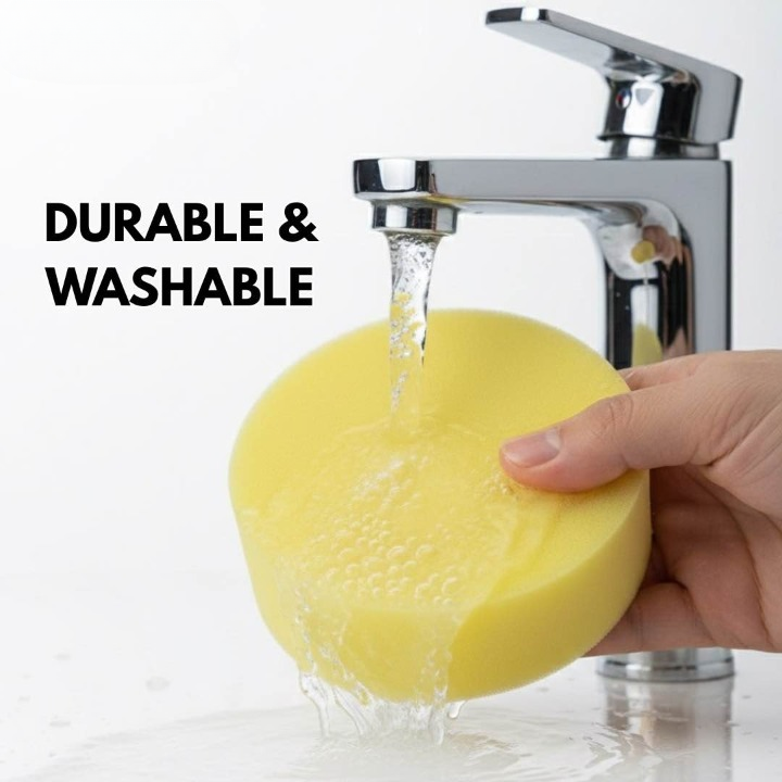 Premium Foam Car Wax Applicator Pad – Soft Scratch-Free Polishing Sponge