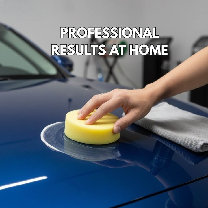 Premium Foam Car Wax Applicator Pad – Soft Scratch-Free Polishing Sponge