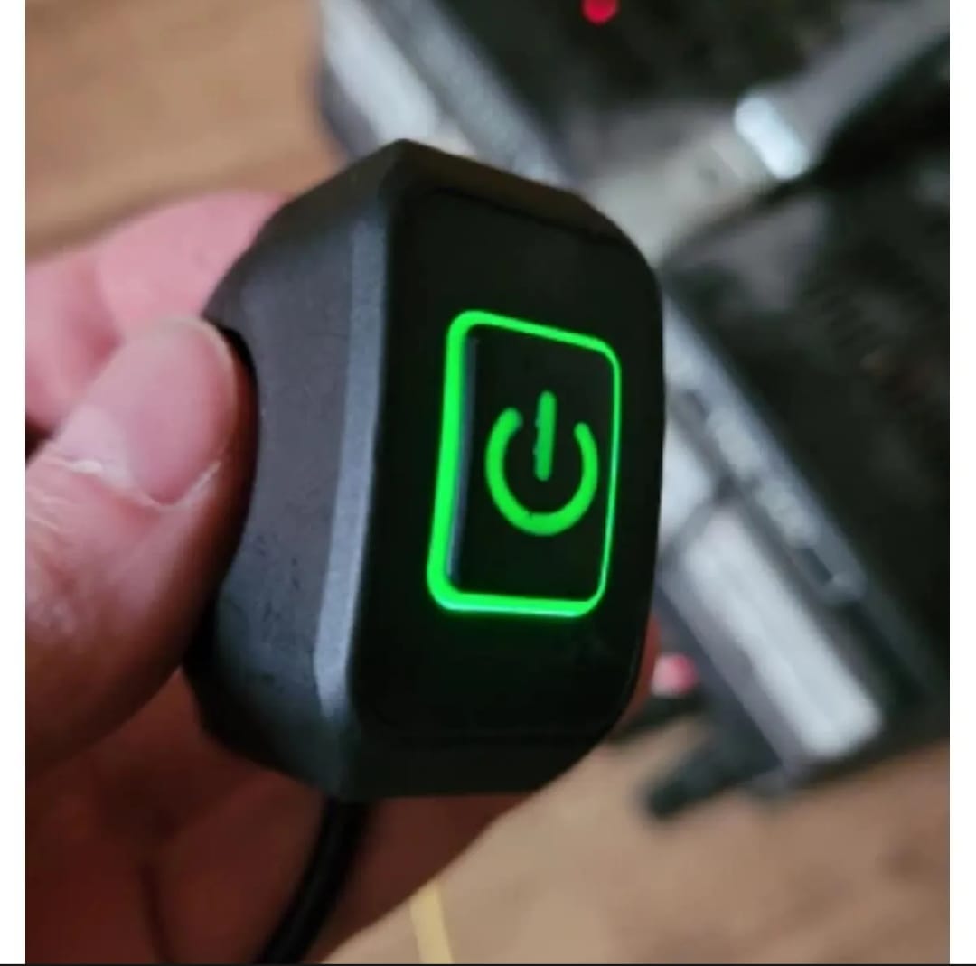 Universal Car & Motorcycle LED On/Off Handlebar Switch – Push Button (Random Color)