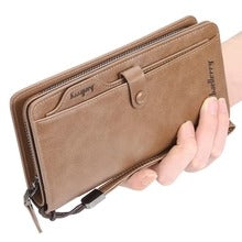Balebaily Long Zipper Wallet for Men & Women – PU Leather Wallet