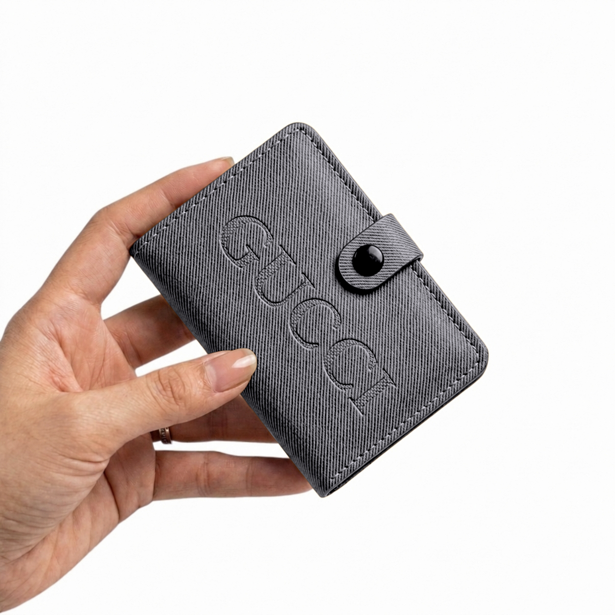 WAGLOK Slim Tuck Lock Wallet with ID Window & Cash Pocket
