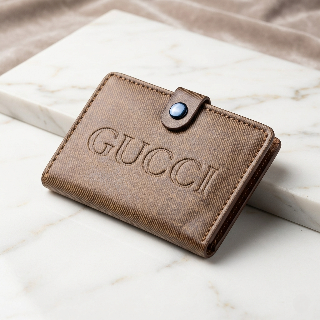 WAGLOK Slim Tuck Lock Wallet with ID Window & Cash Pocket