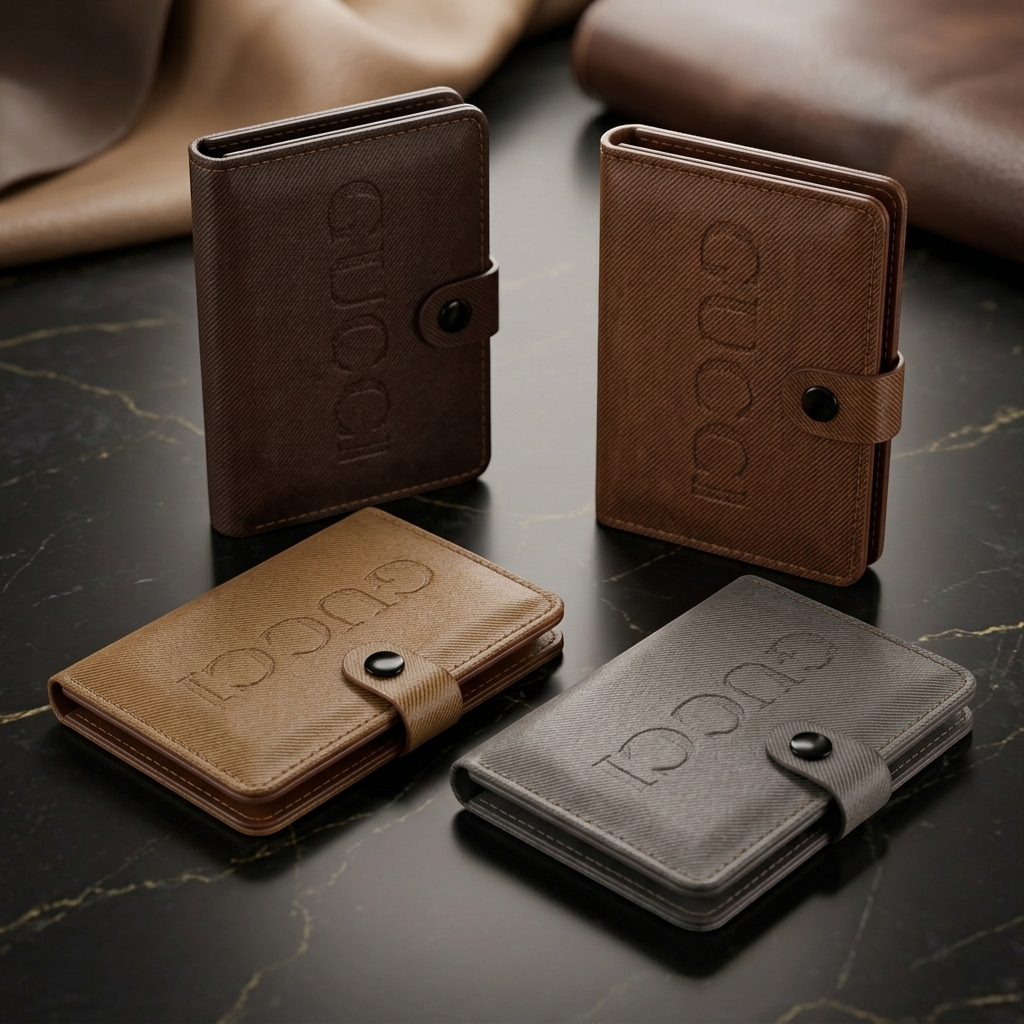 WAGLOK Slim Tuck Lock Wallet with ID Window & Cash Pocket