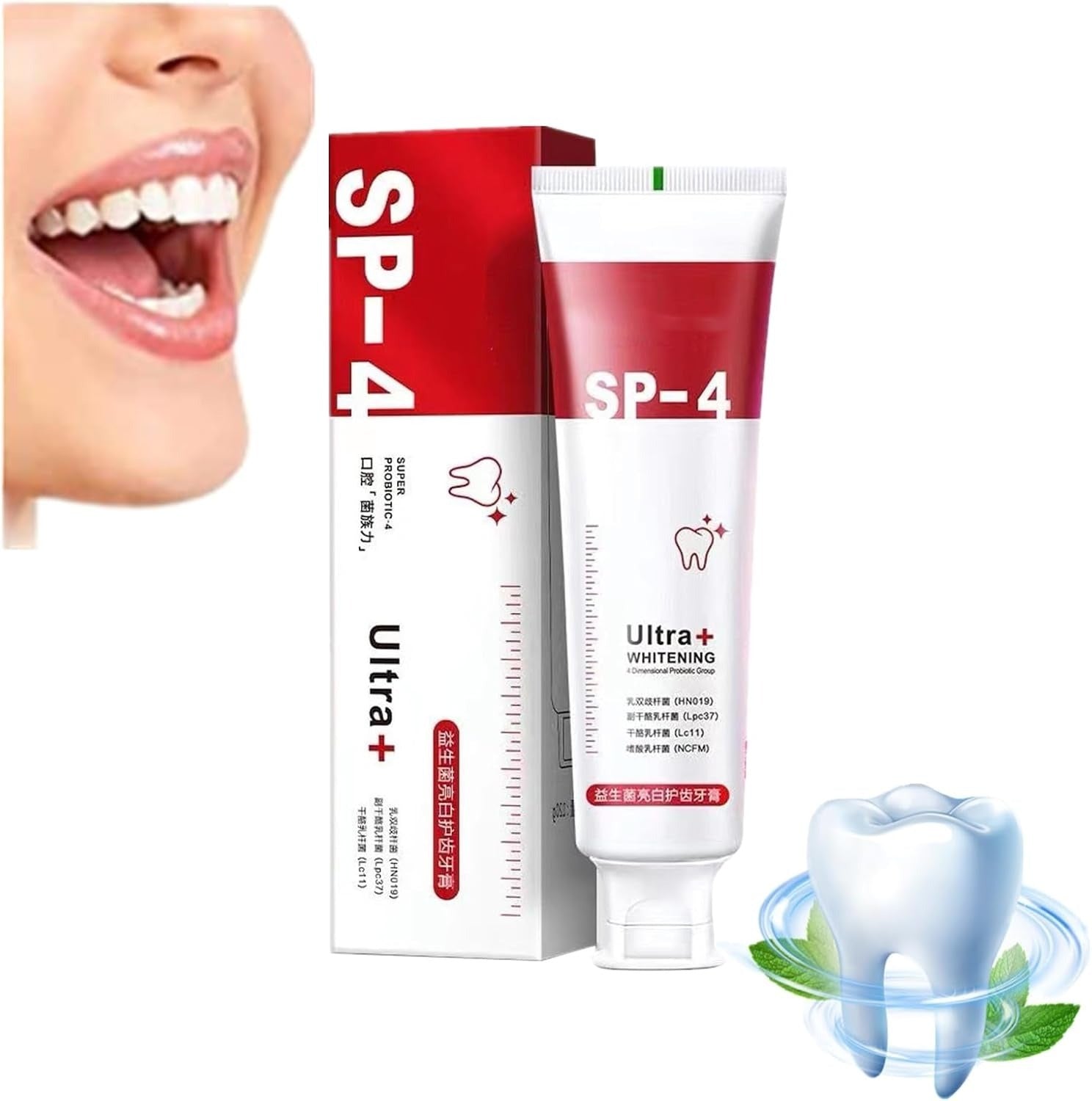 YAYASHI SP-4 Ultra Whitening Probiotic Toothpaste