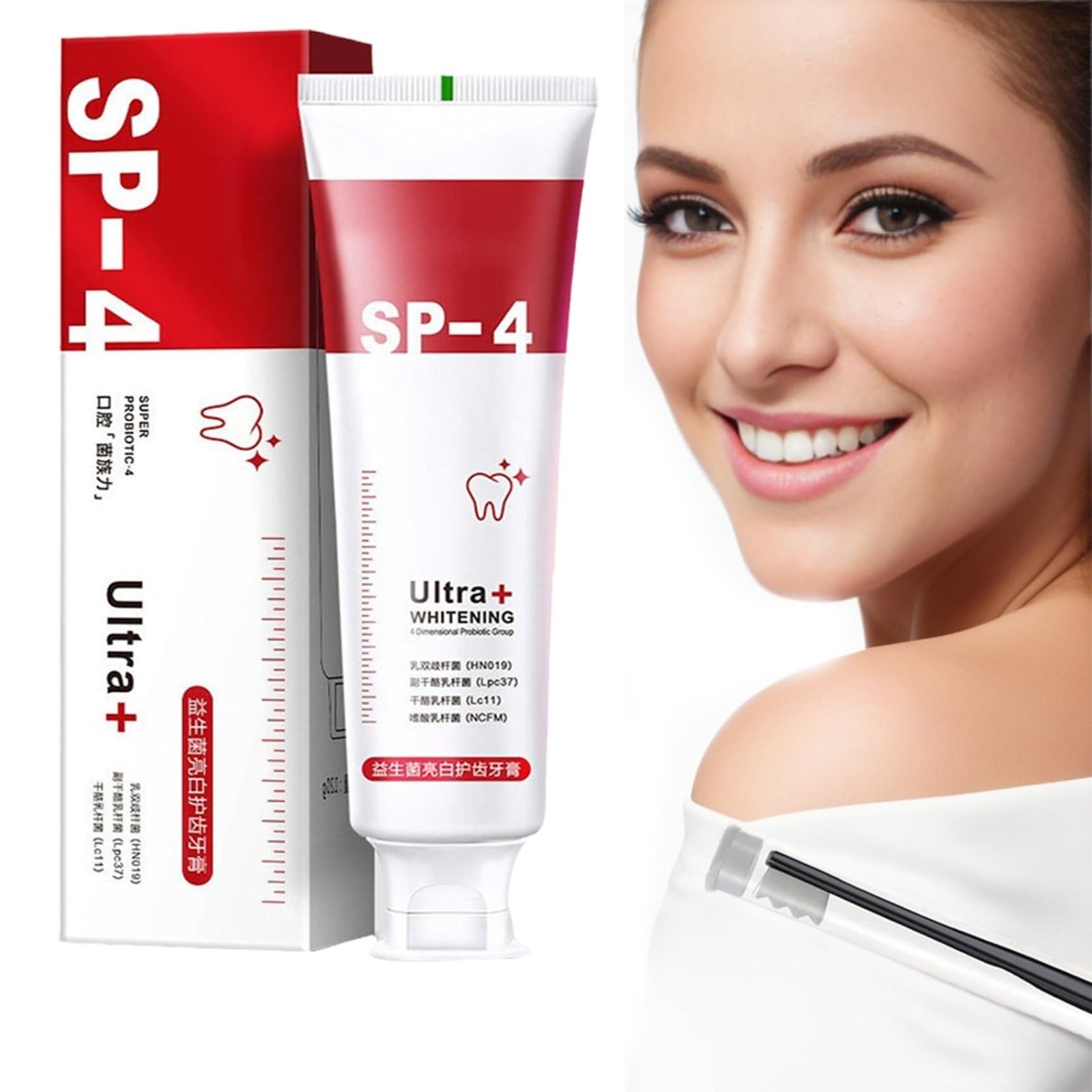 YAYASHI SP-4 Ultra Whitening Probiotic Toothpaste