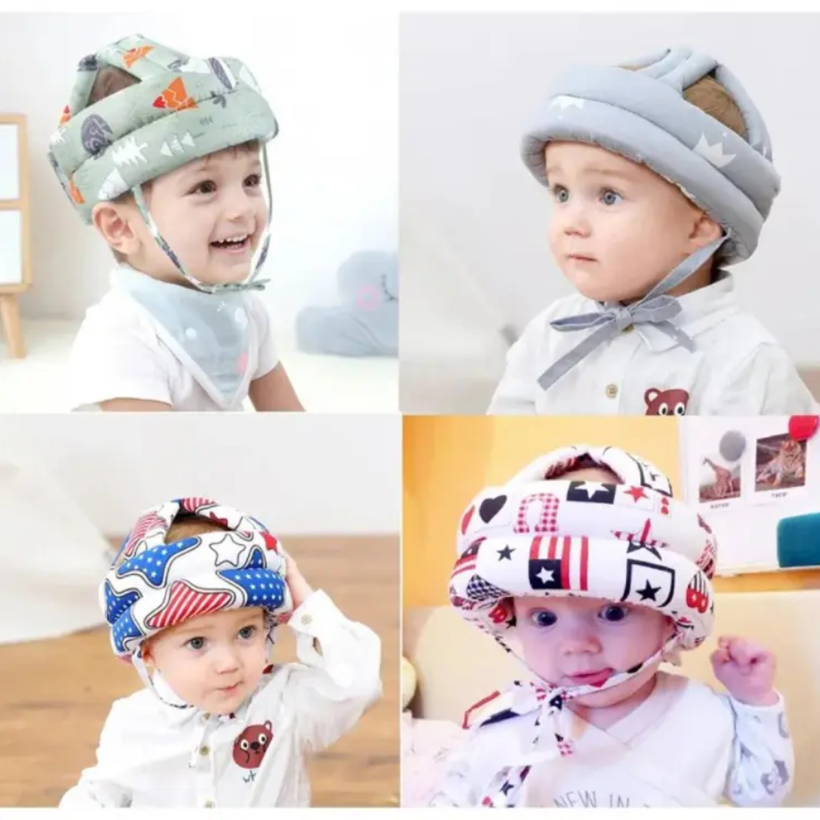 Baby Safety Bumper Helmet – Protective Head Cushion for Toddlers