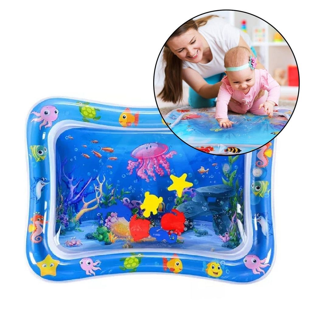 Inflatable Baby Water Play Mat – Tummy Time Activity Mat
