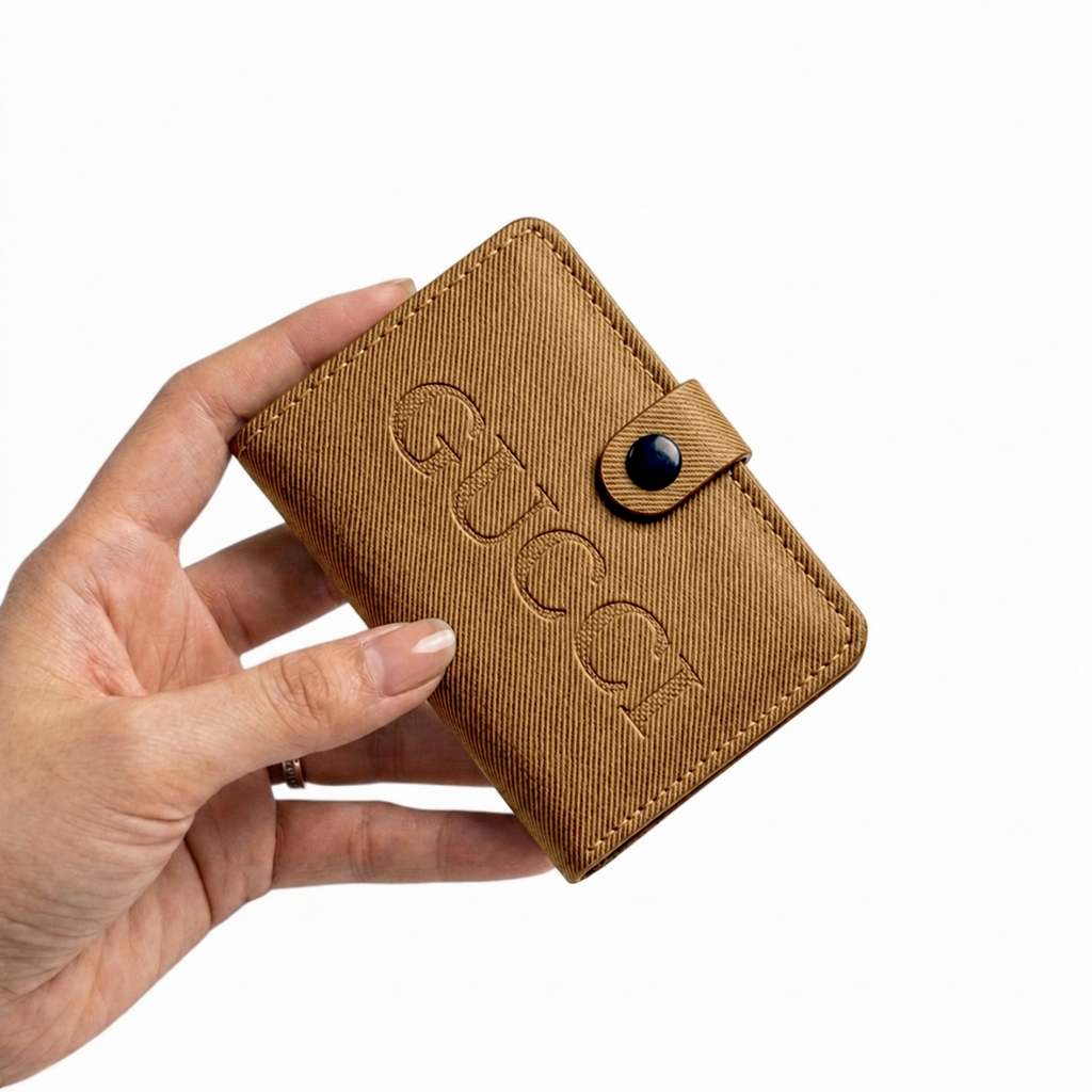 WAGLOK Slim Tuck Lock Wallet with ID Window & Cash Pocket