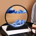 3D Moving Sand Art Lamp – Decorative Flowing Sand Hourglass