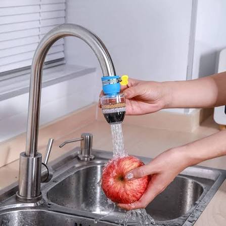 Kitchen Faucet Splash Filter | 360° Rotating Water Saving Tap Nozzle