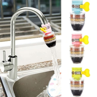 Kitchen Faucet Splash Filter | 360° Rotating Water Saving Tap Nozzle