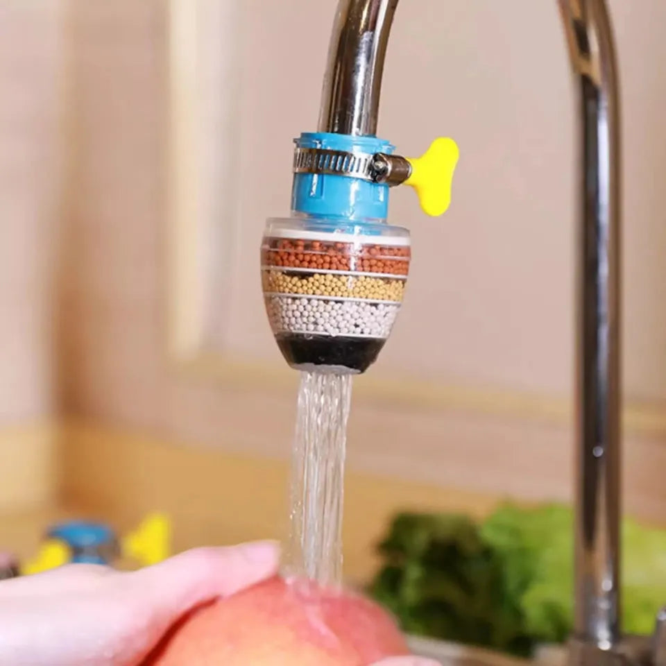 Kitchen Faucet Splash Filter | 360° Rotating Water Saving Tap Nozzle
