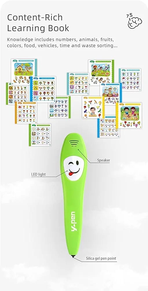 Kids Smart Talking Pen | 36 Learning Pages