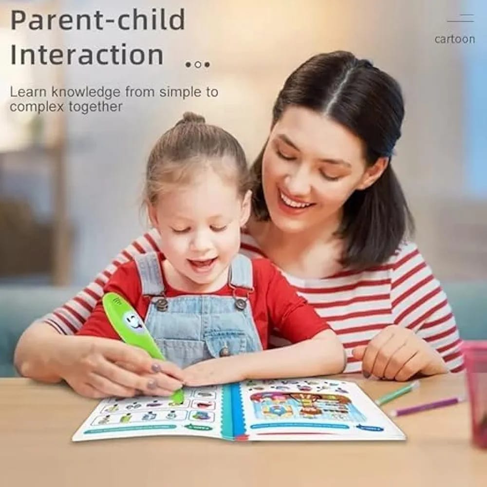 Kids Smart Talking Pen | 36 Learning Pages