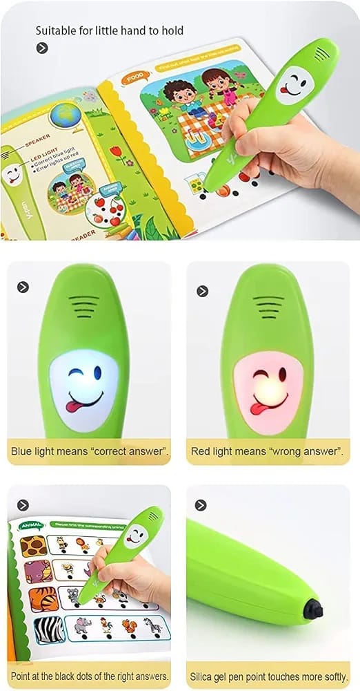 Kids Smart Talking Pen | 36 Learning Pages