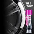 Flamingo Tire Foam Cleaner 650ML – No-Wipe Tire Shine Spray