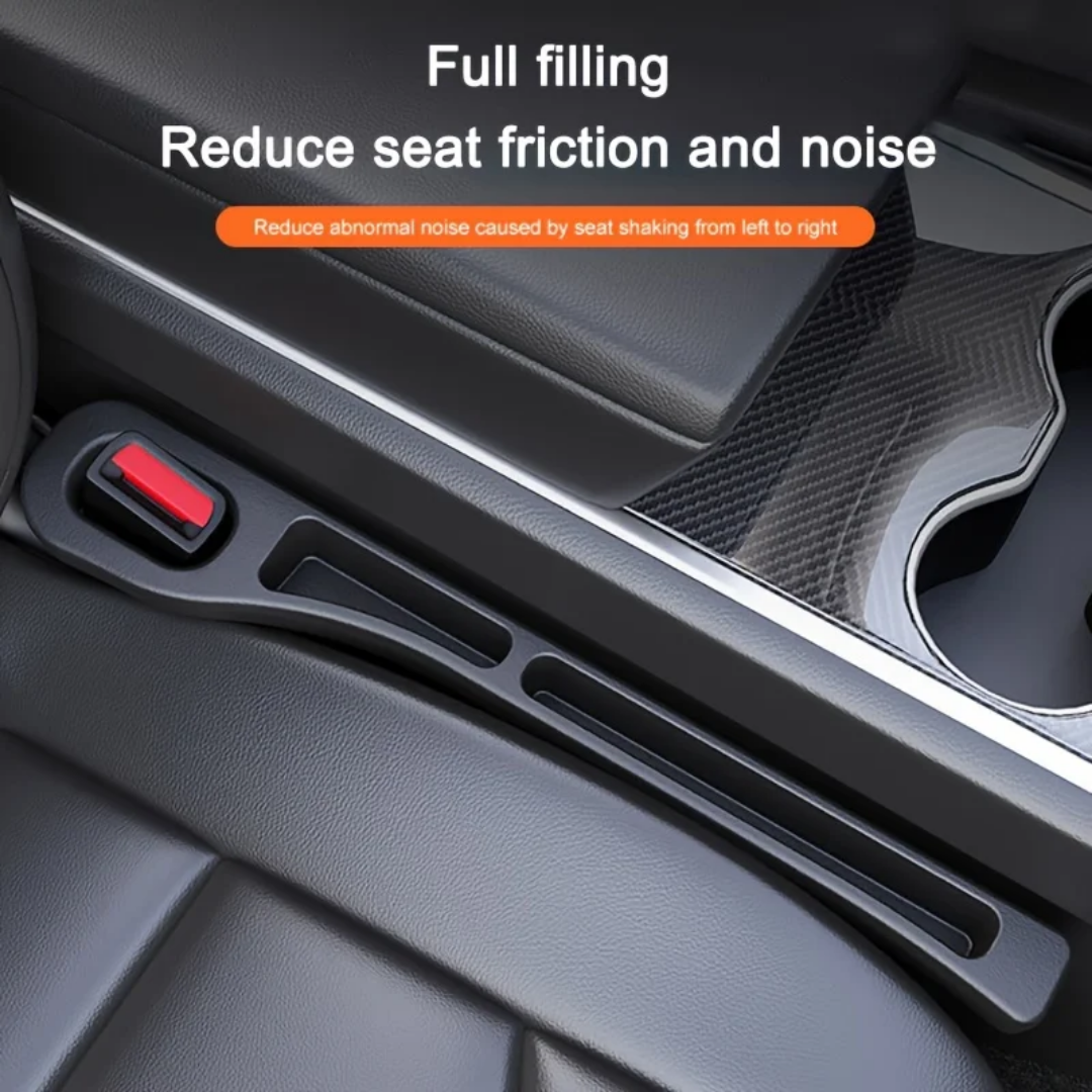 Universal Car Seat Gap Filler Organizer 2 PCS – Beige