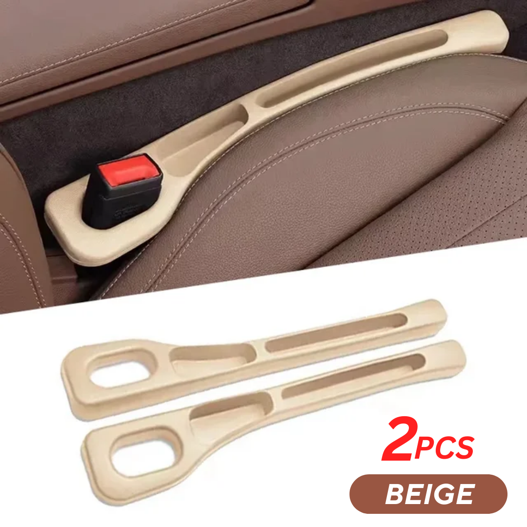 Universal Car Seat Gap Filler Organizer 2 PCS – Beige