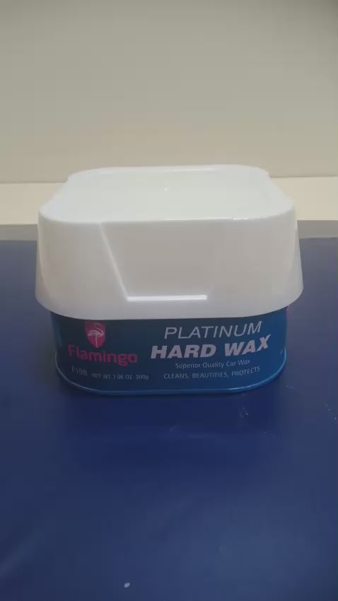 Flamingo Platinum Hard Wax Car Polish 200G – High Gloss Carnauba Paste Wax