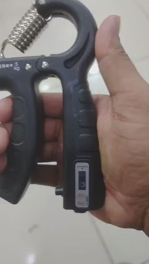 Adjustable Hand Gripper with Counter 5–60KG