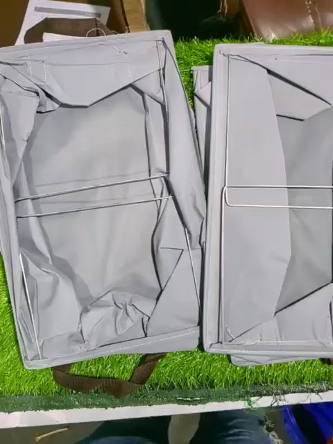 Foldable Wardrobe Clothes Organizer Storage Box