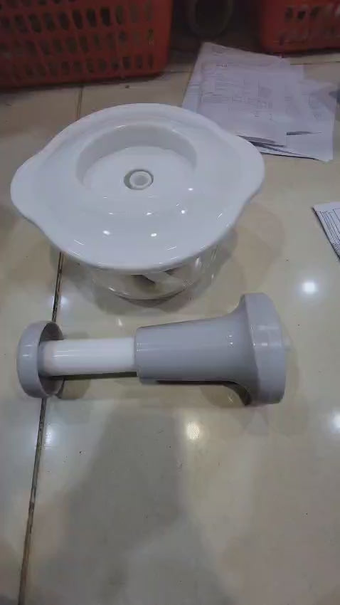 1.5L Manual Hand Food Chopper – Vegetable & Fruit Cutter