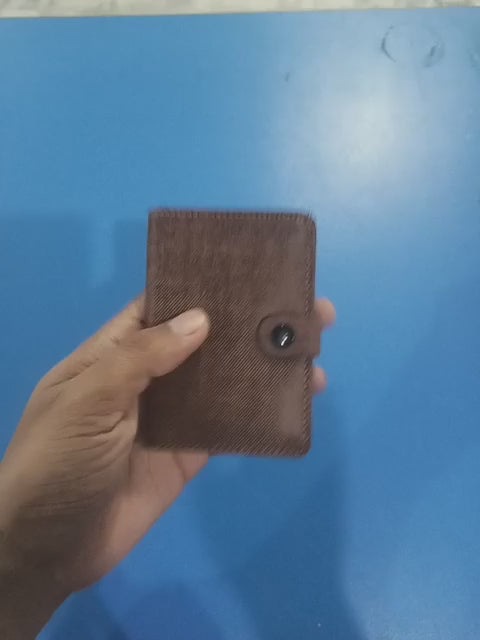 WAGLOK Slim Tuck Lock Wallet with ID Window & Cash Pocket